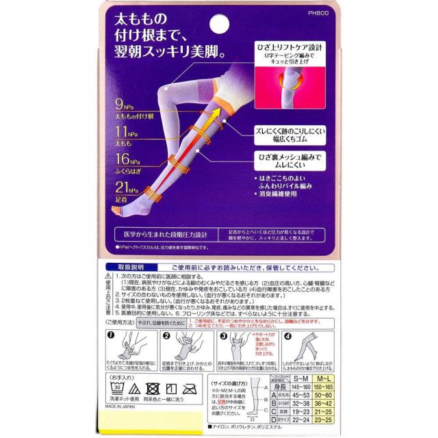 スリムウォーク 美脚スーパーロング 太もも丈 ラベンダー M L 2個セット 送料無料-1