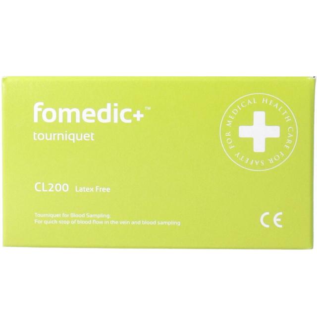 フォーメディックプラス ラテックスフリー ワンタッチ駆血帯 CL 200 ライトブルー 2個セット 送料無料-1