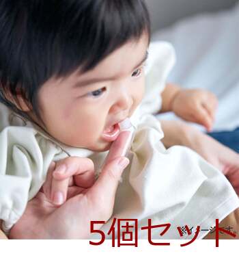 エジソンママのシリコン指歯ブラシ ２個入 5セット 送料無料-9