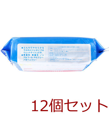 ハビナース やぶれにくいタイプのおしりふき 大判厚手 大人用 40枚入 12セット 送料無料-2
