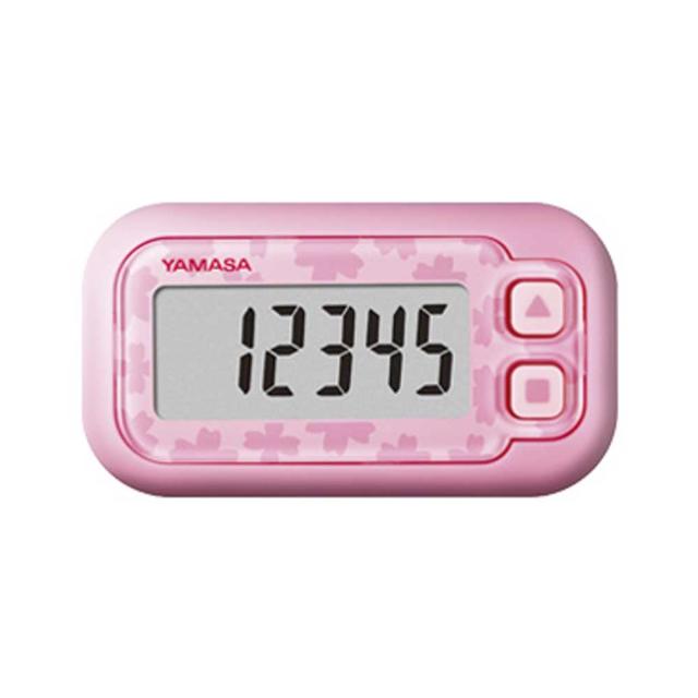 ヤマサ ポケット万歩計 らくらく万歩 ＥＸ ２００Ｐ サクラピンク 2個セット 送料無料-2