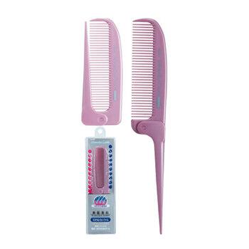 ミネラルイオン 細め折りたたみコーム IO 400 ピンク 8個セット 送料無料-2