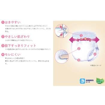 リフレ はくパンツ うす型長時間安心 お得用パック Sサイズ 34枚入 送料無料-1