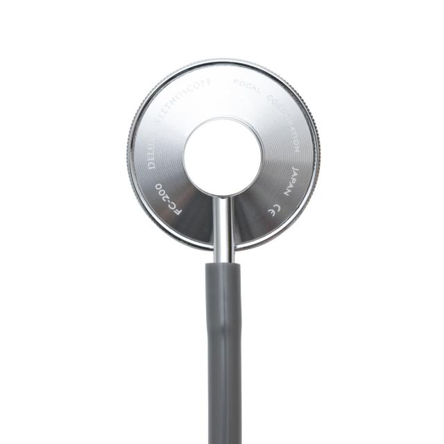 ＦＯＣＡＬ フォーカル シングルヘッド聴診器 ＦＣ ２００ グレー 2個セット 送料無料-1