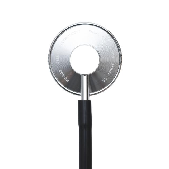 ＦＯＣＡＬ フォーカル シングルヘッド聴診器 ＦＣ ２００ ブラック 2個セット 送料無料-1