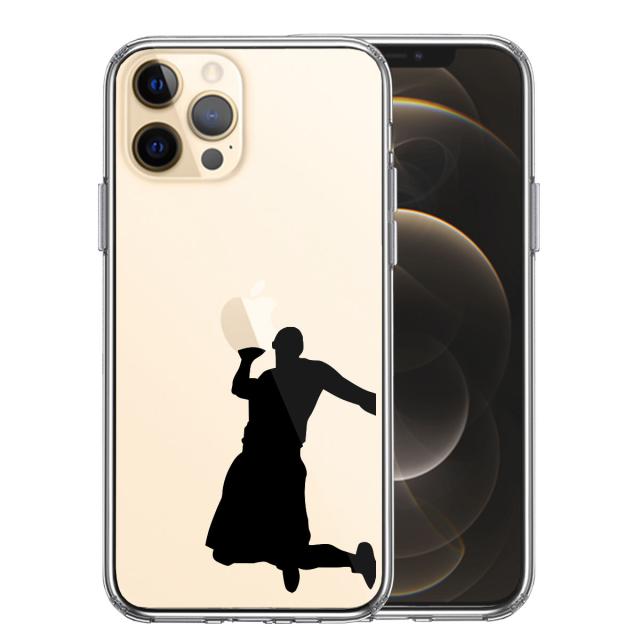 iPhone12Pro ケース クリア バスケットボール ダンクシュート２ スマホケース 側面ソフト 背面ハード ハイブリッド 送料無料-0