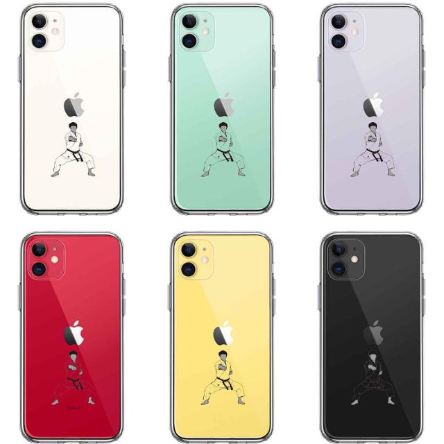 iPhone11 ケース クリア空手 スマホケース 側面ソフト 背面ハード ハイブリッド 送料無料-1