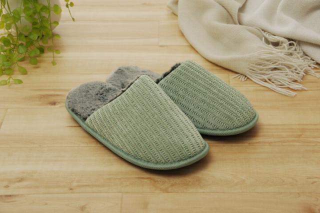 ルームシューズ スリッパ あったか 暖かい おしゃれ もこもこ ギフト プレゼント ベル BER-304 送料無料-8