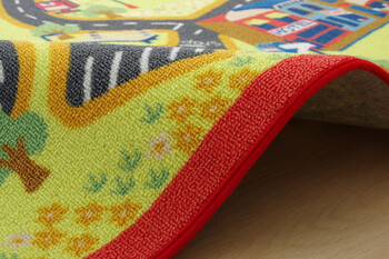 カーペット デスクカーペット 110×133cm 男の子 ロード 送料無料-6