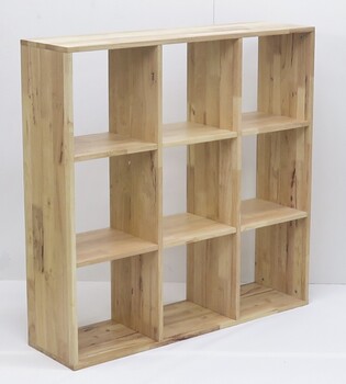 3×3シェルフ 天然木をふんだんに使ったナチュラルシリーズ 組立家具 NATURAL SIGNATURE 送料無料-5