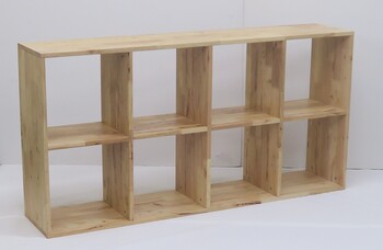 2×4シェルフ 天然木をふんだんに使ったナチュラルシリーズ 組立家具 NATURAL SIGNATURE 送料無料-4