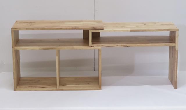 リビングボード　伸縮ボード 天然木をふんだんに使ったナチュラルシリーズ 組立家具 NATURAL SIGNATURE 送料無料-4