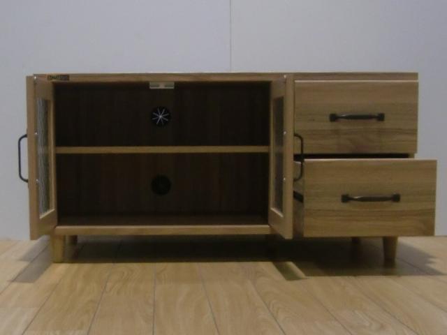 ナチュラルなテイストが魅力的なシリーズ 組立家具 90ローボード エリス 送料無料-6