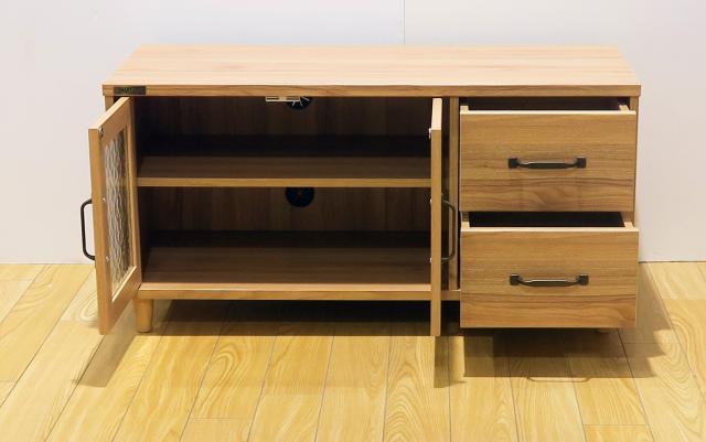 ナチュラルなテイストが魅力的なシリーズ 組立家具 90ローボード エリス 送料無料-7