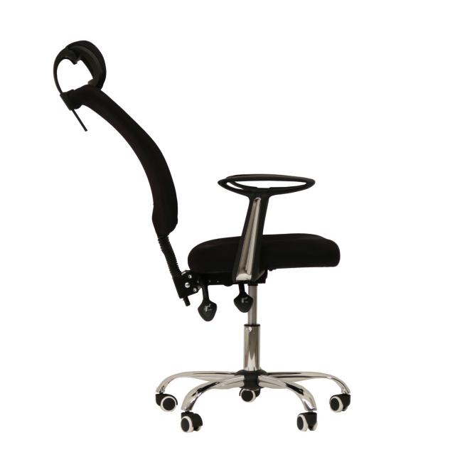 ヘッドレスト付で長時間座っても疲れにくいチェアー 組立家具 コンフォート 送料無料-10