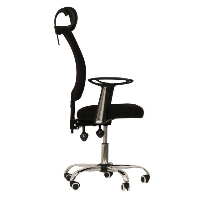 ヘッドレスト付で長時間座っても疲れにくいチェアー 組立家具 コンフォート 送料無料-11