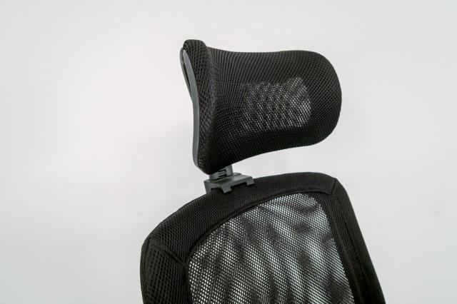 ヘッドレスト付で長時間座っても疲れにくいチェアー 組立家具 コンフォート 送料無料-3