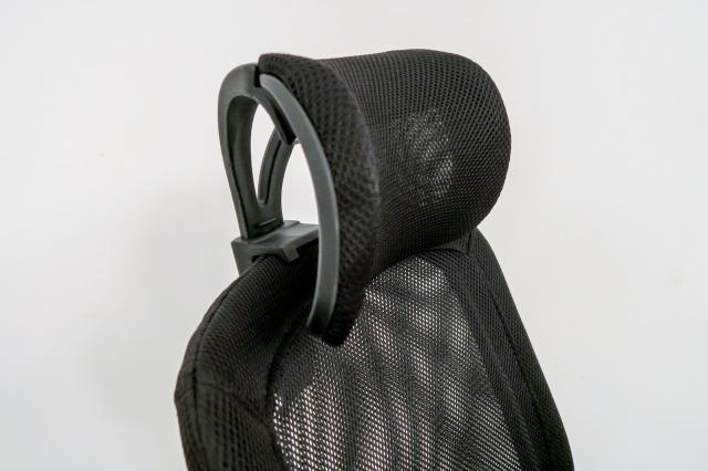 ヘッドレスト付で長時間座っても疲れにくいチェアー 組立家具 コンフォート 送料無料-4