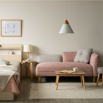 木の温もりを感じるコンパクトな60巾テーブル 組立家具 カイル 送料無料-0