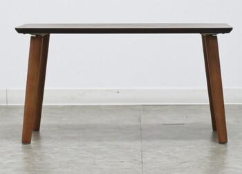 木の温もりを感じるコンパクトな60巾テーブル 組立家具 カイル 送料無料-3