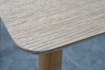 木の温もりを感じるコンパクトな60巾テーブル 組立家具 カイル 送料無料-5