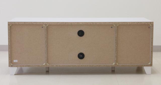 お部屋が広く見えるWH家具シリーズ 組立家具 120ローボード ユリアンII 送料無料-5