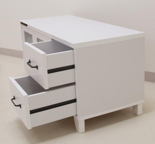 お部屋が広く見えるWH家具シリーズ 組立家具 90ローボード ユリアンII 送料無料-3