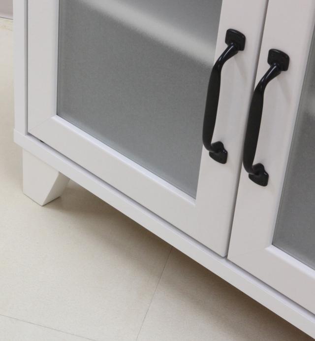 お部屋が広く見えるWH家具シリーズ 組立家具 90ローボード ユリアンII 送料無料-4