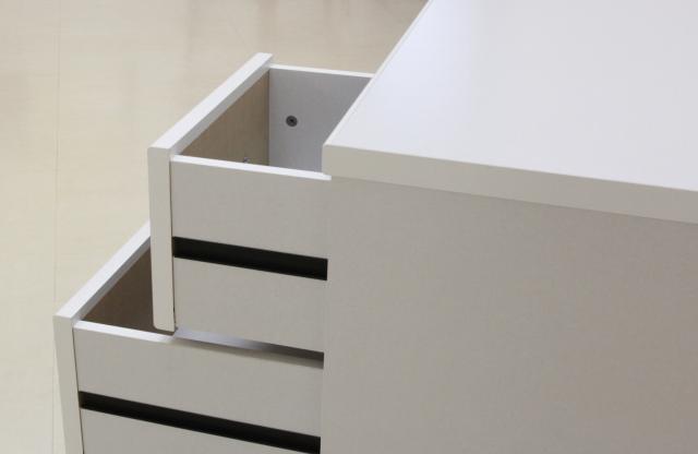 お部屋が広く見えるWH家具シリーズ 組立家具 90ローボード ユリアンII 送料無料-5