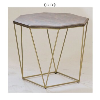 八角形のデザインが特徴的なサイドテーブルienowa エンマ 送料無料-5