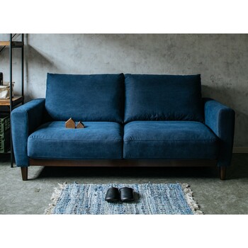 ソファー 帆布生地がお洒落な空間を演出します ienowa ソファー マリエッタ 送料無料-4