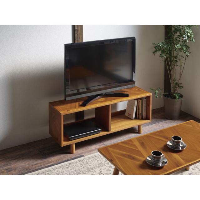 ヘント TVボード ブラウン 送料無料-1