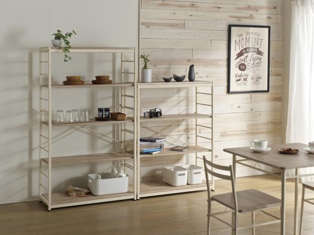 フリーラック　インダストリアル フリーラック5段 送料無料-4