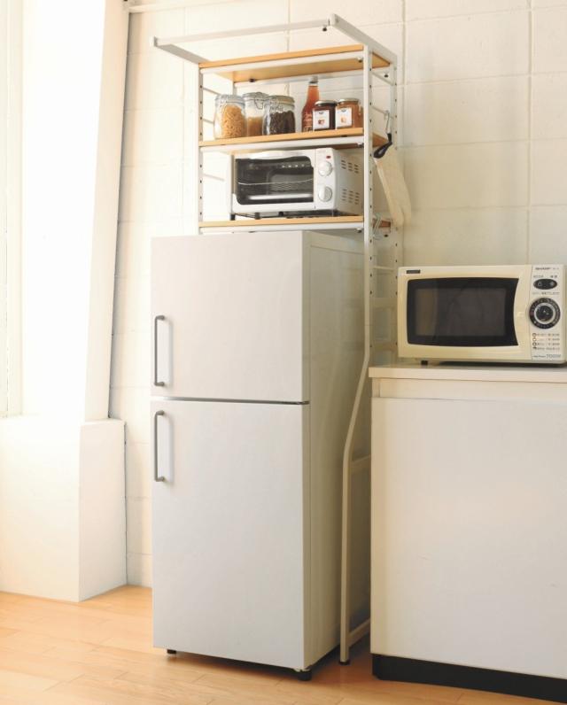 伸縮ラック キッチン ランドリー 幅58〜78cm STR-5018 送料無料-3