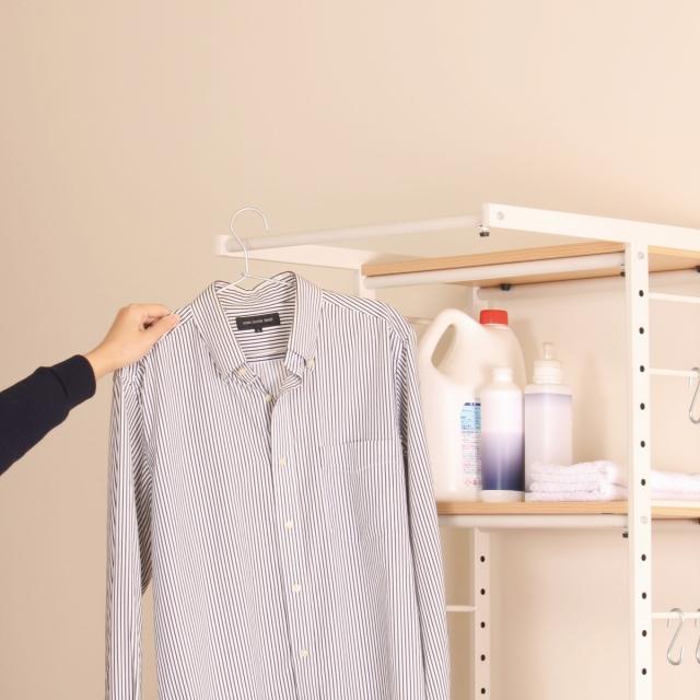 伸縮ラック キッチン ランドリー 幅58〜78cm STR-5018 送料無料-5