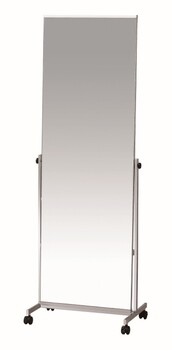 スタンドミラー ノンフレームタイプ 鏡幅50cm 高さ約160cm P1126M 送料無料-3