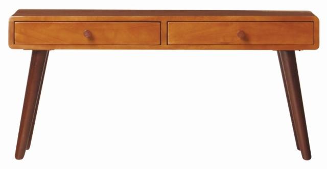 ココア センターテーブル 引出付き 木製 北欧風 KOKOA-T 送料無料-5