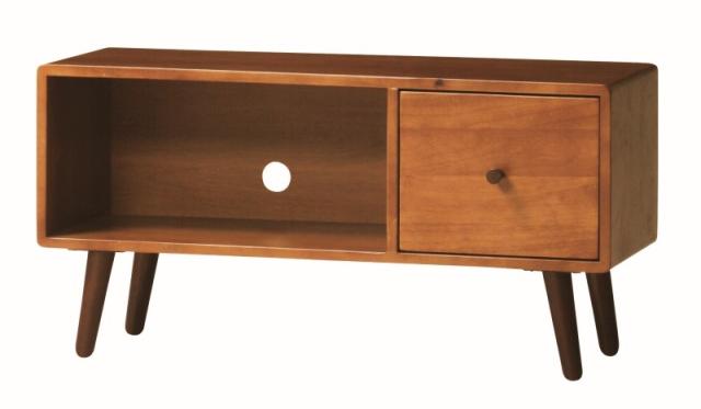 ココア ローボード TV台 ブラウン 木製 北欧風 KOKOA-LB 送料無料-6