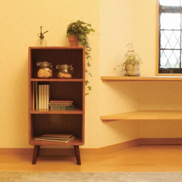 ココア ラック 木製 北欧風 KOKOA-OR 送料無料-2