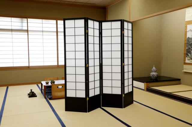 和風衝立4連 高さ180cm JP-S180-4 送料無料-5