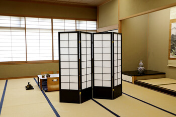 和風衝立4連 高さ150cm JP-S150-4 送料無料-4