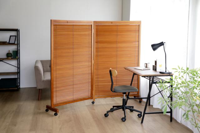 2連パーティション 衝立 高さ155cm JP-LB2 送料無料-8