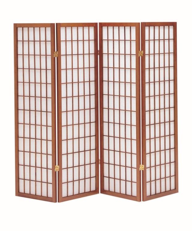 和風衝立 高さ150cm JP-4連こだま BK ひかり BR 送料無料-2