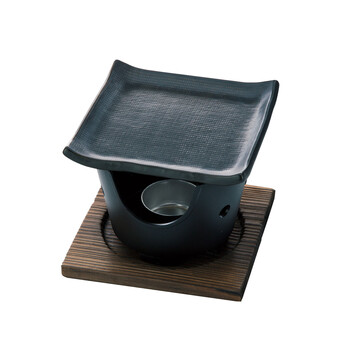 和食器 遠赤陶板（角） 4個セット 送料無料-1