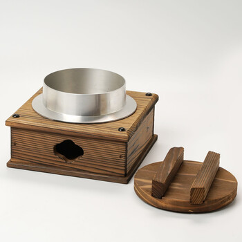 ニュー焼杉 釜めしセット 送料無料-13