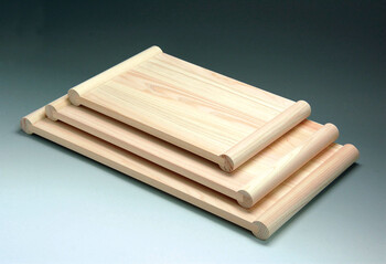 ひのき清潔 浮かせ両面まな板　大　ナチュラルキッチンギフト日本製 送料無料-8