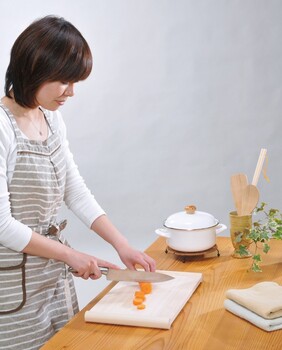 ひのき清潔 浮かせ両面まな板　大　ナチュラルキッチンギフト日本製 送料無料-2