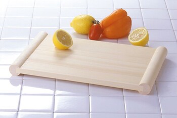 ひのき清潔 浮かせ両面まな板　大　ナチュラルキッチンギフト日本製 送料無料-4