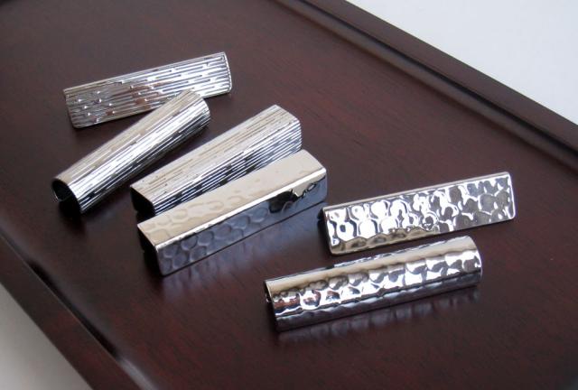 和食器 ステンレス箸置デルタ スクエア ロール 槌目 千筋 キッチン 6セット 送料無料-4