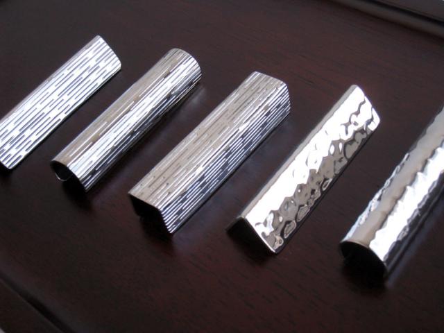 和食器 ステンレス箸置デルタ スクエア ロール 槌目 千筋 キッチン 6セット 送料無料-5